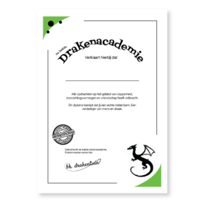 draken_diploma vlaggetjes voor eenhoornfeestje